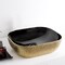 Whitehaus Rctnglr Above Mount Basin W/ An Embossed Exterior, Interior, And Center WH71302-F22 - alternate 2